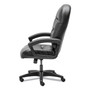HON Pillow-Soft 2090 Series Executive High-Back Swivel/Tilt Chair, Supports Up to 250 lb, 16" to 21" Seat Height, Black View Product Image