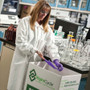 Kimtech PURPLE NITRILE Exam Gloves, 242 mm Length, Large, Purple, 100/Box (KCC55083) View Product Image