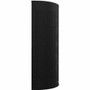 Rubbermaid Commercial Half Round Metallic Waste Receptacle - RCPSH12EPLTBK Product Image 