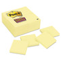 Post-it Notes Super Sticky Pads in Canary Yellow, Value Pack, 3" x 3", 90 Sheets/Pad, 24 Pads/Pack (MMM65424SSCY) View Product Image