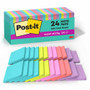 Post-it Super Sticky Notes - Supernova Neons Color Collection - 1680 x Multicolor - 3" Flag/Note Width x 3" Flag/Note Length - Rectangle - 70 Sheets per Pad Product Image 