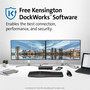 Kensington SD4780p USB 4K Hybrid Docking Station - for Notebook, Monitor - USB Type C - 2 Displays Supported - 4K, UHD - 3840 x 2160 Product Image 
