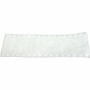 Genuine Joe Single-use Microfiber Pad - 18.25" Height x 4.10" Width19.25" Length - Durable, Scratch-free - MicroFiber - White - 3/Pack Product Image 