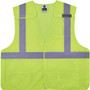 Ergodyne 8217BA Breakaway Hi-Vis Class 2 Vest - Recommended for: Accessories, Flagger, Airport, Baggage Handling, Forestry, Utility - 2-Xtra Large/3-Xtra Large Product Image 