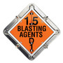 Aluminum Standard DOT Flip Placard - 81-EXPLO Product Image 