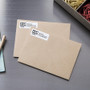 Avery Address Labels, Glossy White, 2/3" x 1-3/4" , 600 Total (6523) - 2/3" Height x 1 3/4" Width - Permanent Adhesive - Rectangle - Laser, Inkjet - Glossy - AVE06523 Product Image 