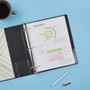 Avery Standard Binder, 2" Round Rings, Color May Vary (11780) - 2" Binder Capacity - Letter - 8 1/2" x 11" Sheet Size - 375 Sheet Capacity - 2 4/5" Spine Width - 3 x 2" Ring - Fastener: Round Ring - AVE11780 Product Image 