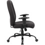 Boss Heavy Duty Task Chair- 400 lbs - Black Seat Color - Crepe Fabric Seat Material - Black Back Color - Crepe Fabric Back Material - BOPB996 Product Image 