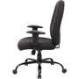 Boss Heavy Duty Task Chair- 400 lbs - Black Seat Color - Crepe Fabric Seat Material - Black Back Color - Crepe Fabric Back Material - BOPB996 Product Image 