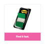 Post-it Flags Marking Page Flags in Dispensers, Green, 50 Flags/Dispenser, 12 Dispensers/Pack (MMM680GN12) View Product Image
