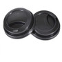 RDI Oval Slot Cup Lids - Round - Black Product Image 