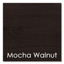 Linea Italia Trento Line Bookcase, Three-Shelf, 31.5w x 11.63d x 43.25h, Mocha View Product Image