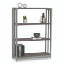 Linea Italia Trento Line Bookcase, Three-Shelf, 31.5w x 11.63d x 43.25h, Mocha (LITTR735MOC) View Product Image