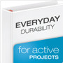 Cardinal Performer Clearvue Locking D-Ring Binder - 1 1/2" Binder Capacity - Letter - 8 1/2" x 11" Sheet Size - 375 Sheet Capacity - 1 3/5" Spine Width Product Image 