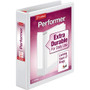 Cardinal Performer Clearvue Locking D-Ring Binder - 1 1/2" Binder Capacity - Letter - 8 1/2" x 11" Sheet Size - 375 Sheet Capacity - 1 3/5" Spine Width Product Image 