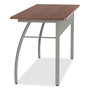 Linea Italia Trento Line Rectangular Desk, 59.13" x 23.63" x 29.5", Cherry View Product Image