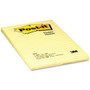 Post-it Notes Original Pads in Canary Yellow, Note Ruled, 5" x 8", 50 Sheets/Pad, 2 Pads/Pack (MMM663YW) View Product Image
