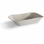 Savaday 2-1/4" Deep Molded Fiber Trays - Food - White - Molded Fiber Body - HUH10405 Product Image 