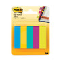 Post-it Page Flag Markers, Assorted Colors,100 Flags/Pad, 5 Pads/Pack (MMM6705AU) View Product Image