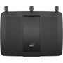LINKSYS MAX-STREAM AC1750 Wi-Fi Router, 5 Ports, Dual-Band 2.4 GHz/5 GHz (LNKEA7200) Product Image 