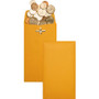 Quality Park 3-3/8 x 6 Clasp Envelopes - Clasp - 3 3/8" Width x 6" Length - 28 lb - Gummed - Brown Product Image 