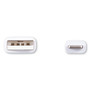 Innovera USB Apple Lightning Cable, 10 ft, White (IVR30022) View Product Image