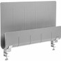 Deflecto Standing Desk Privacy Panel Organizer - 16.35" Height x 24" Width x 2.70" Depth - DEF400005 Product Image 