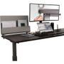Deflecto Standing Desk Privacy Panel Organizer - 16.35" Height x 24" Width x 2.70" Depth - DEF400005 Product Image 