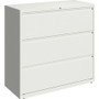 Lorell Fortress Series Lateral File - 42" Width x 18.6" Depth x 40.3" Height - 3 x Drawer(s) for File - Letter, Legal, A4 - Lateral - LLR00034 Product Image 
