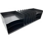 Huron Vertical/Horizontal Combo Desk Organizer - 11 Compartment(s) - Horizontal/Vertical - 8" Height x 30" Width x 11" Depth - HURHASZ0170 Product Image 