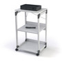 DURABLE System Overhead/Beamer Trolley - 3 x Shelf(ves) - 34.72" Height x 20" Width x 17.01" Depth - DBL370110 Product Image 