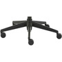 LYS High-Back Bonded Leather Chair - Black Seat Color - Bonded Leather Seat Material - Black Back Color - LYSCH100LABK Product Image 