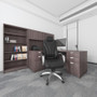 Boss Hinged Arm Executive Chair - Black Seat Color - Vinyl Seat Material - Black Back Color - BOPB8871BK Product Image 