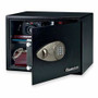 Sentry Safe Security Safe with Electronic Lock - 1.20 ft - Electronic, Key Lock - 2 Live-locking Bolt(s) - SENX125 Product Image 