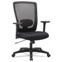 Alera Envy Series Mesh High-Back Swivel/Tilt Chair, Supports Up to 250 lb, 16.88" to 21.5" Seat Height, Black (ALENV41B14) View Product Image