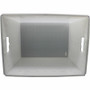 Flipside Translucent Plastic Storage Postal Tote - External Dimensions: 13.2" Width x 11.6" Depth x 18.3" Height - Lid Closure - FLP40101 Product Image 