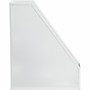 U Brands Modern Perforated Metal Magazine Holder - White - UBR5716U0106 Product Image 