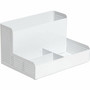 U Brands Modern Perforated Metal Storage Cup - 4 Compartment(s) - 3.90" Height x 6.90" Width x 5.30" Depth - UBR5717U0106 Product Image 