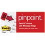 Post-it Flags High Volume Flag Dispenser, "Sign Here", Red, 200 Flags/Dispenser View Product Image