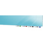Ghent Magnetic Aria - Horizontal - 72" (6 ft) Width x 36" (3 ft) Height - Blue Tempered Glass Surface - GHEARIASM36BE Product Image 