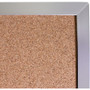 Ghent Bulletin Board - 48" Board Height x 36" Board Width - Natural Cork Surface - GHEARKK43 Product Image 
