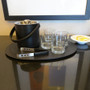 Dacasso Leather 3-Piece Ice Bucket Set - Leather, Stainless Steel Body - DACD1049 Product Image 