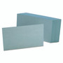 Oxford Unruled Index Cards, 3 x 5, Blue, 100/Pack View Product Image