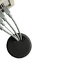 Cord Away Grommet, Adjustable, 2.38" Diameter, Black View Product Image