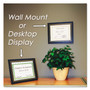 NuDell Leatherette Document Frame, 8.5 x 11, Blue, Pack of Two View Product Image