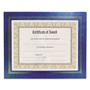 NuDell Leatherette Document Frame, 8.5 x 11, Blue, Pack of Two (NUD21201) View Product Image
