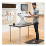 Fellowes Anti-Fatigue Wellness Mat, Rectangular; Beveled Edges, 36 x 24, Black View Product Image