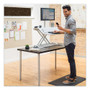 Fellowes Anti-Fatigue Wellness Mat, Rectangular; Beveled Edges, 36 x 24, Black (FEL8707002) View Product Image