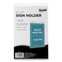 NuDell Clear Plastic Vertical-Orientation Wall Sign Holder with Mounting Screws, Quick-Change Insert System, 11 x 17 Insert View Product Image