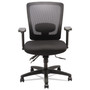Alera Envy Series Mesh Mid-Back Multifunction Chair, Supports Up to 250 lb, 17" to 21.5" Seat Height, Black View Product Image